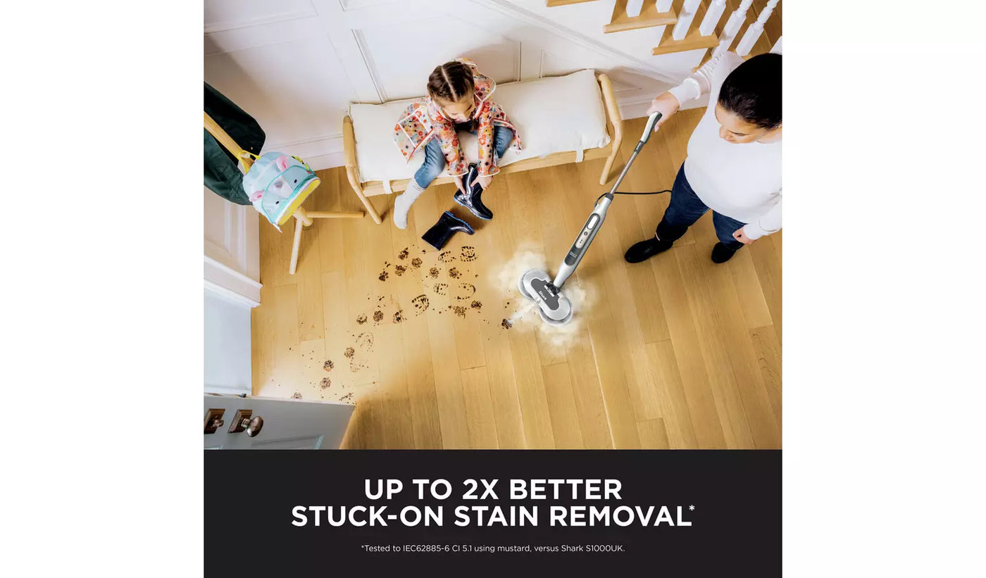 Shark® SteamScrub Pro — Deep-Cleaning Power Mop (Now on Limited Time Sale!)
