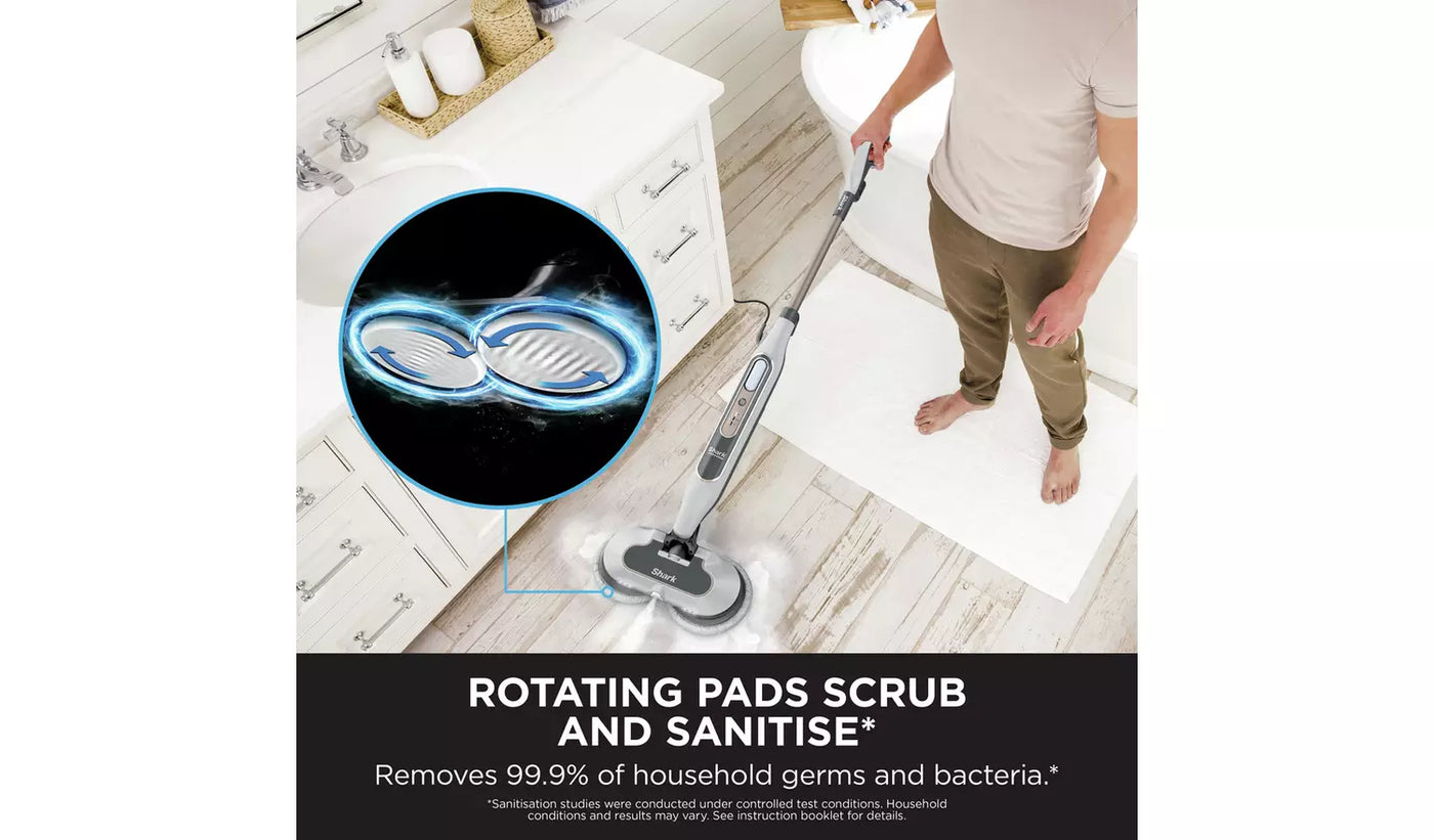 Shark® SteamScrub Pro — Deep-Cleaning Power Mop (Now on Limited Time Sale!)