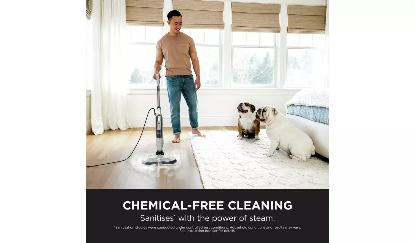 Shark® SteamScrub Pro — Deep-Cleaning Power Mop (Now on Limited Time Sale!)