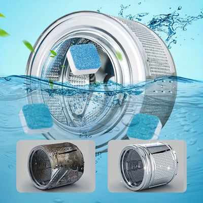 Washing Machine Cleaning Effervescent Tablets Deeply Cleans Stubborn Dirt Eliminates Odors for All Models Cleaning Machine Laver