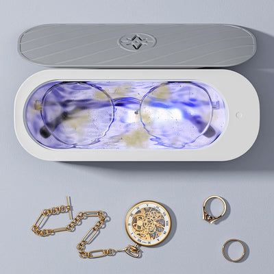 Ultrasonic Cleaning Machine USB Rechargeable High Frequency Vibration Wash Cleaner Jewelry Glasses  Cleaner