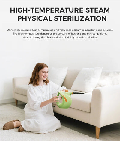 700ML High Pressure Steam Cleaning Machine Handheld Electric Steam Kettle Household Kitchen High Temperature Cleaning Device.