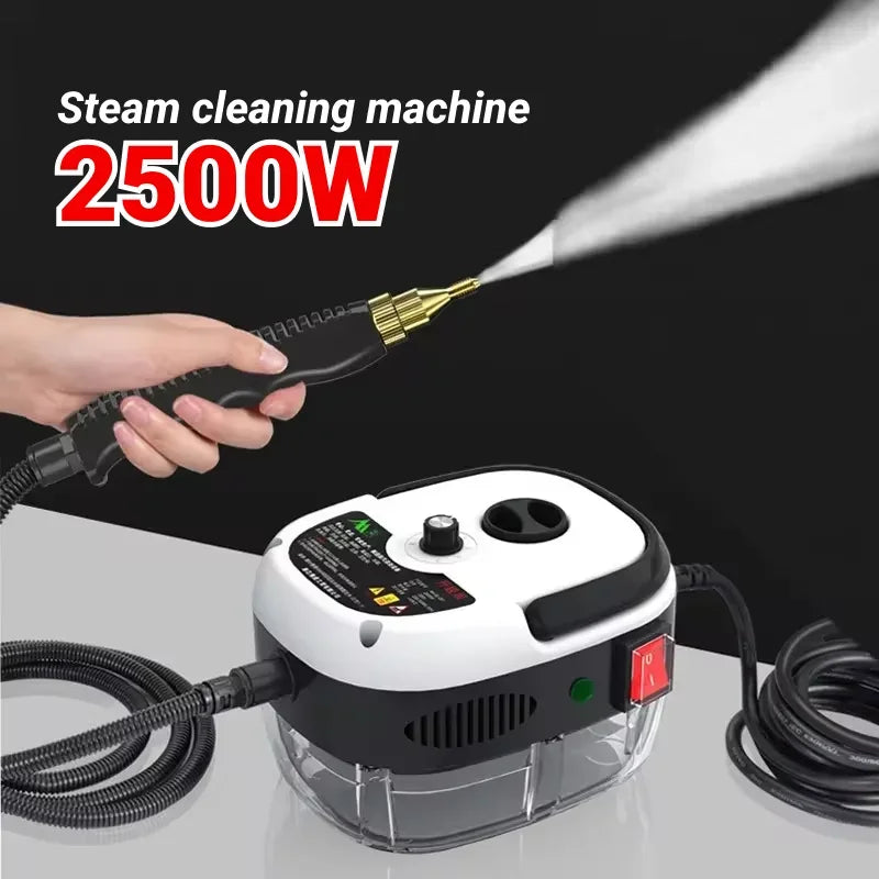 Heavy-Duty Steam Cleaner with 160℃ Sanitizing for Hood/Home/Car- 110V-220VDual Voltage-High-Pressure Deep Cleaning Appliance ﻿ ﻿