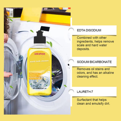 Washing Machine Cleaner Eco-Friendly Deep Cleaning Liquid Washer Cleaner Deodorizer Detergent Washing Machine Cleaning Liquid