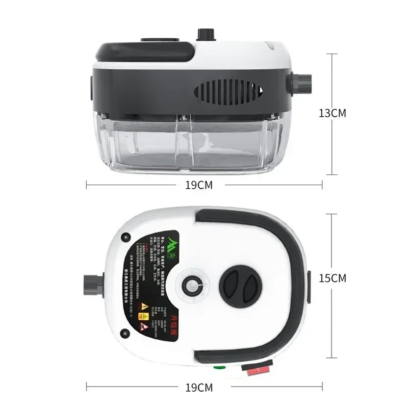 Heavy-Duty Steam Cleaner with 160℃ Sanitizing for Hood/Home/Car- 110V-220VDual Voltage-High-Pressure Deep Cleaning Appliance ﻿ ﻿