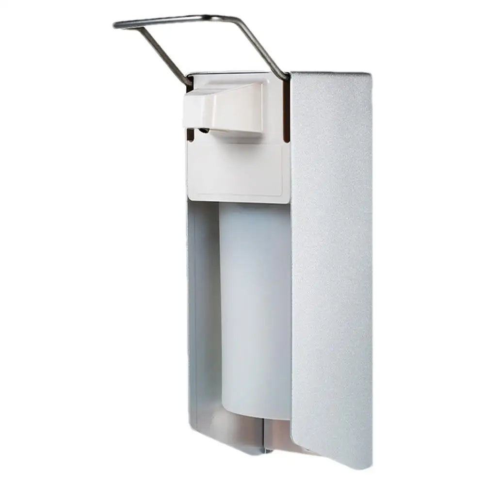 Wall Mount Liquid Dispenser Elbow Press Hand Washing Liquid Dispenser Hand Cleaning Liquid Pump Bottle For Household Use
