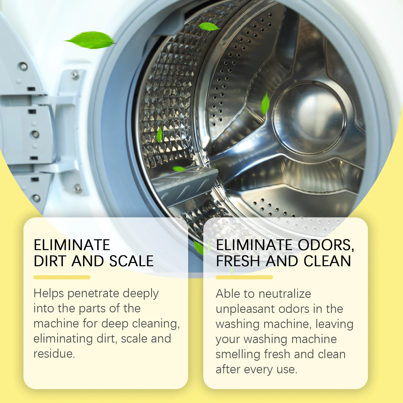 Washing Machine Cleaner Eco-Friendly Deep Cleaning Liquid Washer Cleaner Deodorizer Detergent Washing Machine Cleaning Liquid