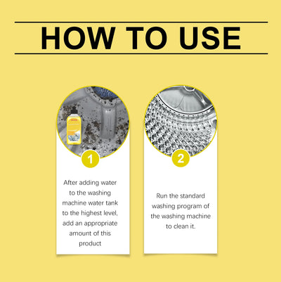 Washing Machine Cleaner Eco-Friendly Deep Cleaning Liquid Washer Cleaner Deodorizer Detergent Washing Machine Cleaning Liquid