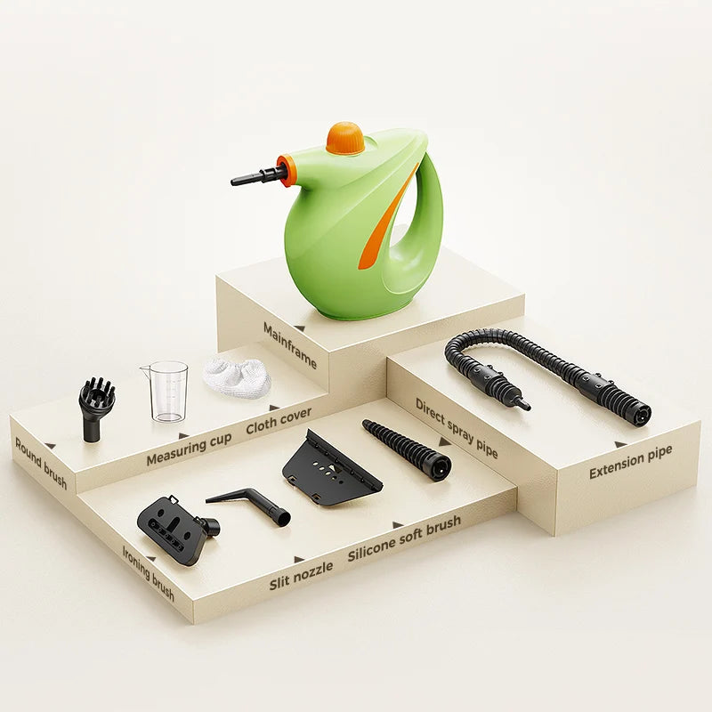 700ML High Pressure Steam Cleaning Machine Handheld Electric Steam Kettle Household Kitchen High Temperature Cleaning Device.