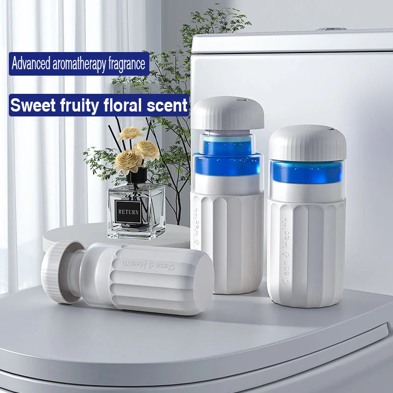 Automatic toilet cleaner, cleaning agent, toilet liquid, toilet strong descaling, fragrance clearing, deodorization, stain remov