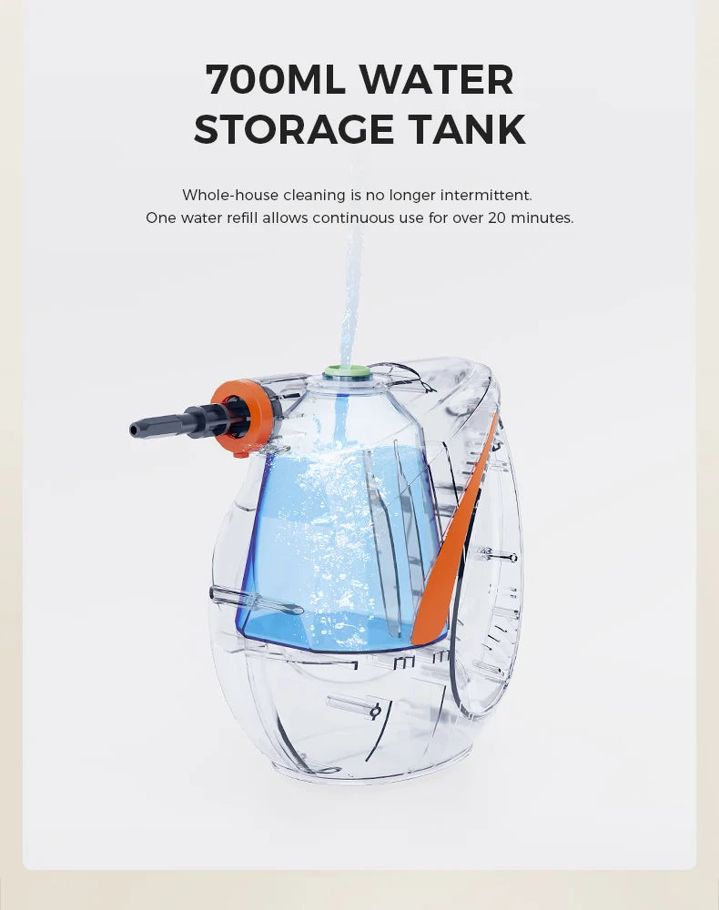 700ML High Pressure Steam Cleaning Machine Handheld Electric Steam Kettle Household Kitchen High Temperature Cleaning Device.