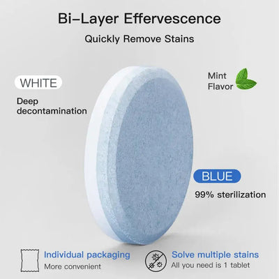 Water Bottle Cleaning Tablets Scale Cleaning Effervescent Tablets Decontamination Descaling Kettle Cleaning Kitchen Cleaner