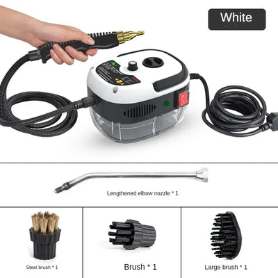 Heavy-Duty Steam Cleaner with 160℃ Sanitizing for Hood/Home/Car- 110V-220VDual Voltage-High-Pressure Deep Cleaning Appliance ﻿ ﻿
