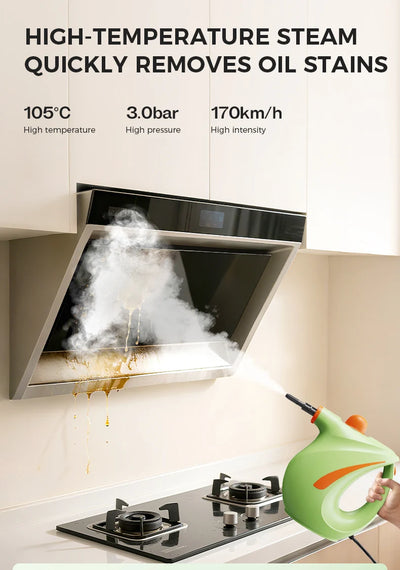 700ML High Pressure Steam Cleaning Machine Handheld Electric Steam Kettle Household Kitchen High Temperature Cleaning Device.