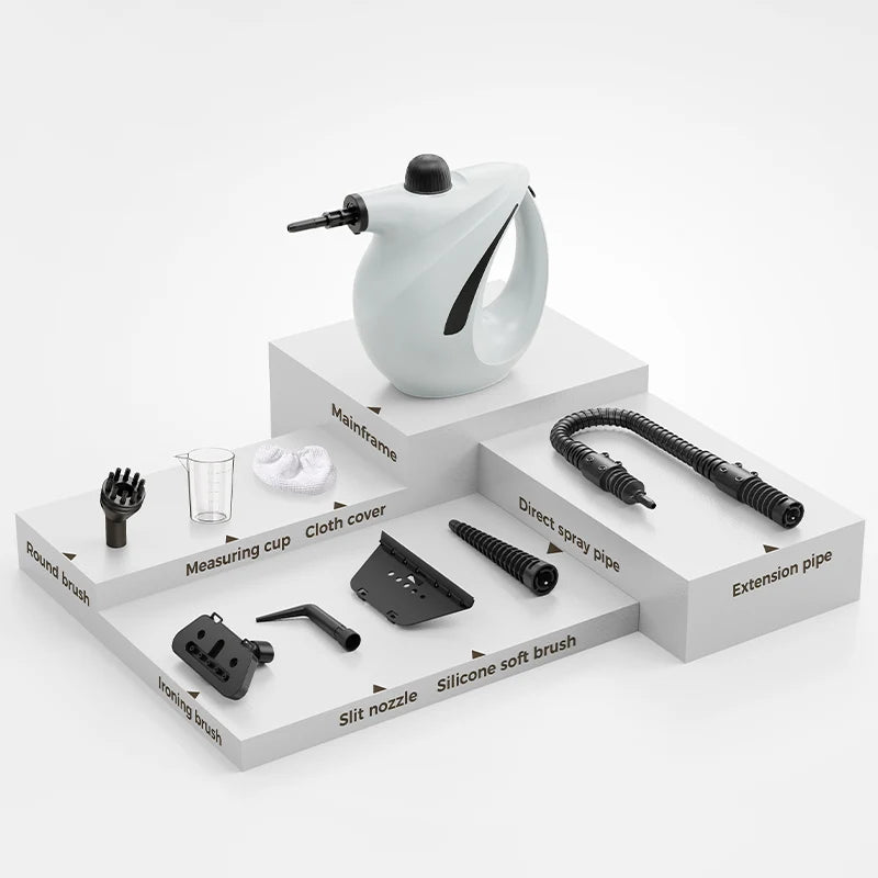 700ML High Pressure Steam Cleaning Machine Handheld Electric Steam Kettle Household Kitchen High Temperature Cleaning Device.