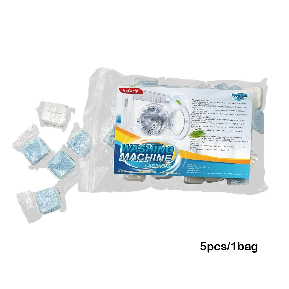 Washing Machine Cleaning Effervescent Tablets Deeply Cleans Stubborn Dirt Eliminates Odors for All Models Cleaning Machine Laver