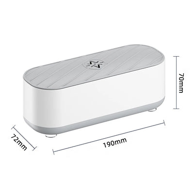 Ultrasonic Cleaning Machine USB Rechargeable High Frequency Vibration Wash Cleaner Jewelry Glasses  Cleaner