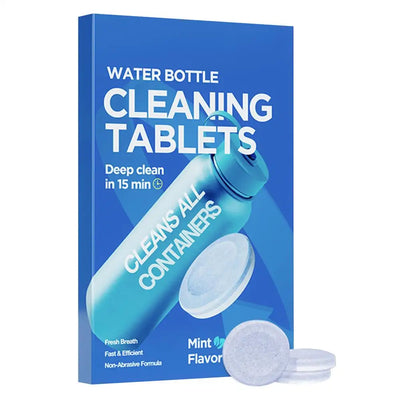 Water Bottle Cleaning Tablets Scale Cleaning Effervescent Tablets Decontamination Descaling Kettle Cleaning Kitchen Cleaner